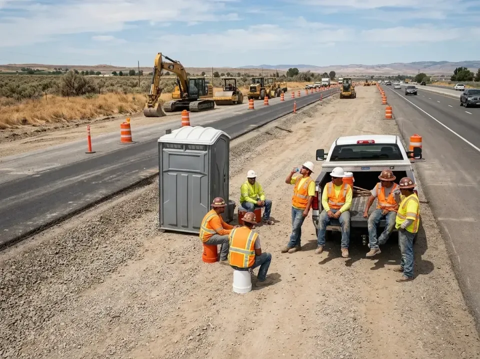 highway-road-construction-crew-007 — frequently asked questions, Porta Potty and Restroom Rentals in Blackwater, AZ